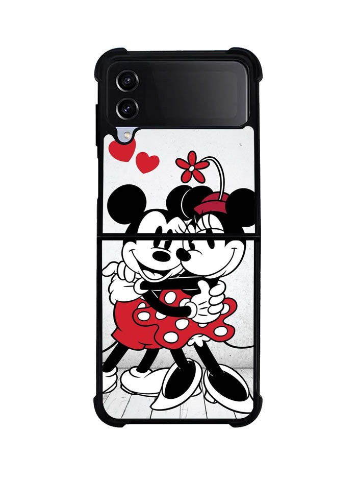 mickey mouse and minnie mouse Samsung Galaxy Z Flip 4 5G 2022 Case