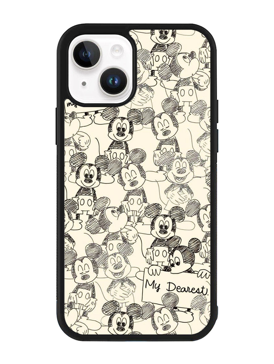 mickey mouse iPhone 14 Plus Case QC9676