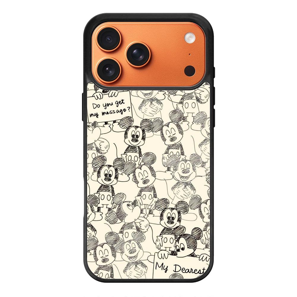 mickey mouse iPhone 17 Pro Case QC9676