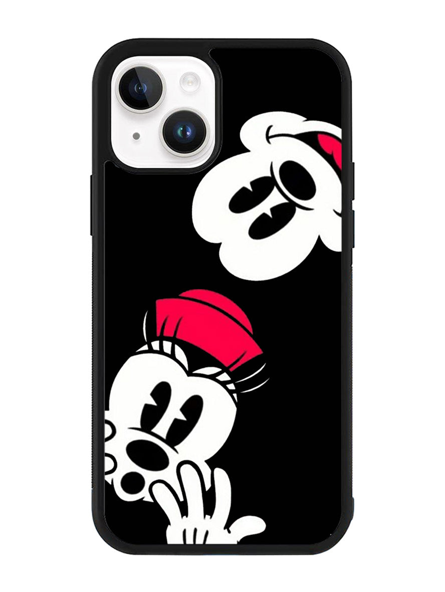 mickey mouse and minnie mouse iPhone 15 Case OV9674
