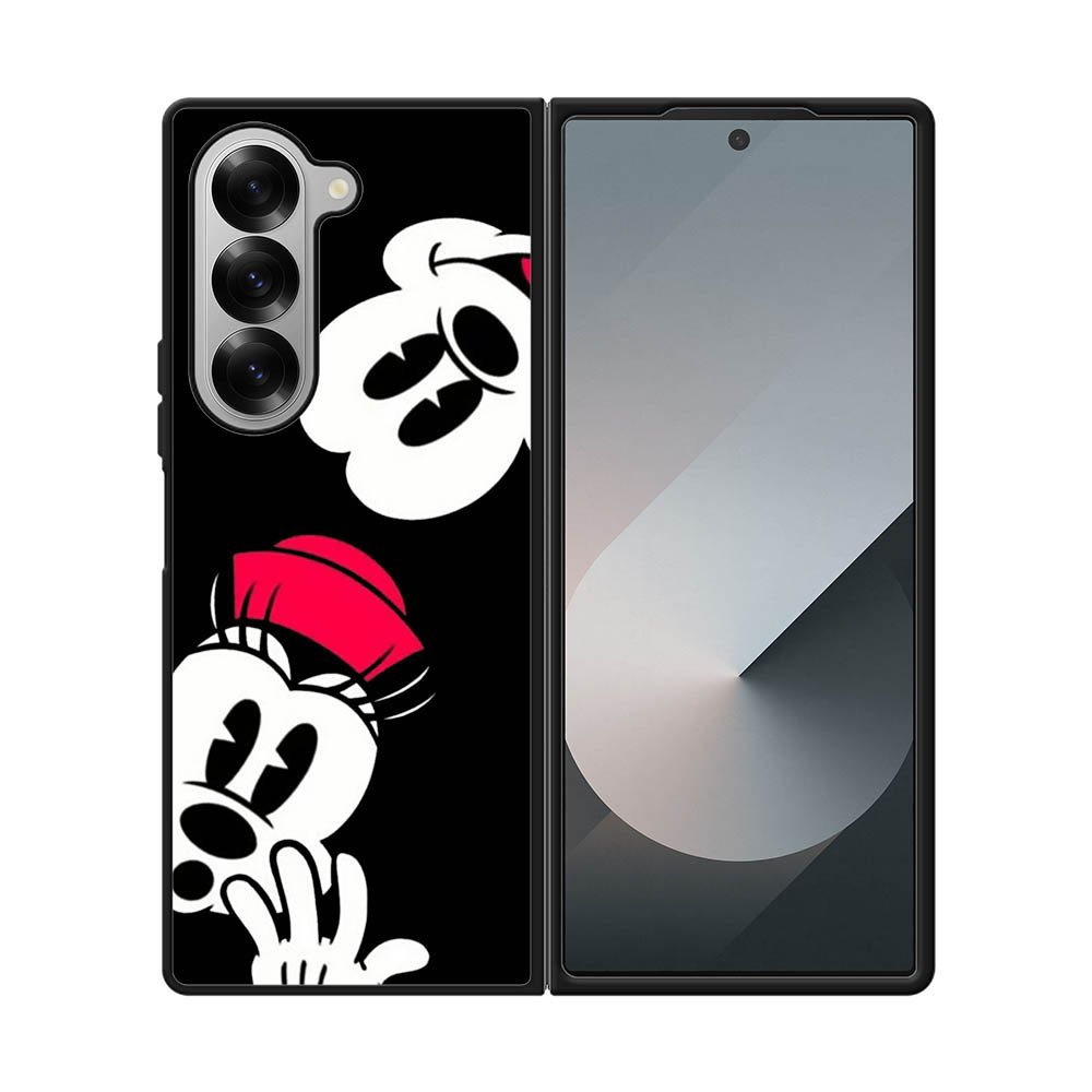 mickey mouse and minnie mouse Samsung Galaxy Z Fold 7 5G Case QC9674