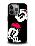 mickey mouse and minnie mouse iPhone 14 Pro Case QC9674