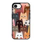 Cute funny cat iPhone 17e Case OV9707