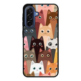 Cute funny cat Samsung Galaxy A17 Case QC9707