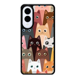Cute funny cat Samsung Galaxy S25 Edge 5G Case OV9707