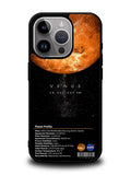 Space Facts Venus iPhone 14 Pro Case QC9688