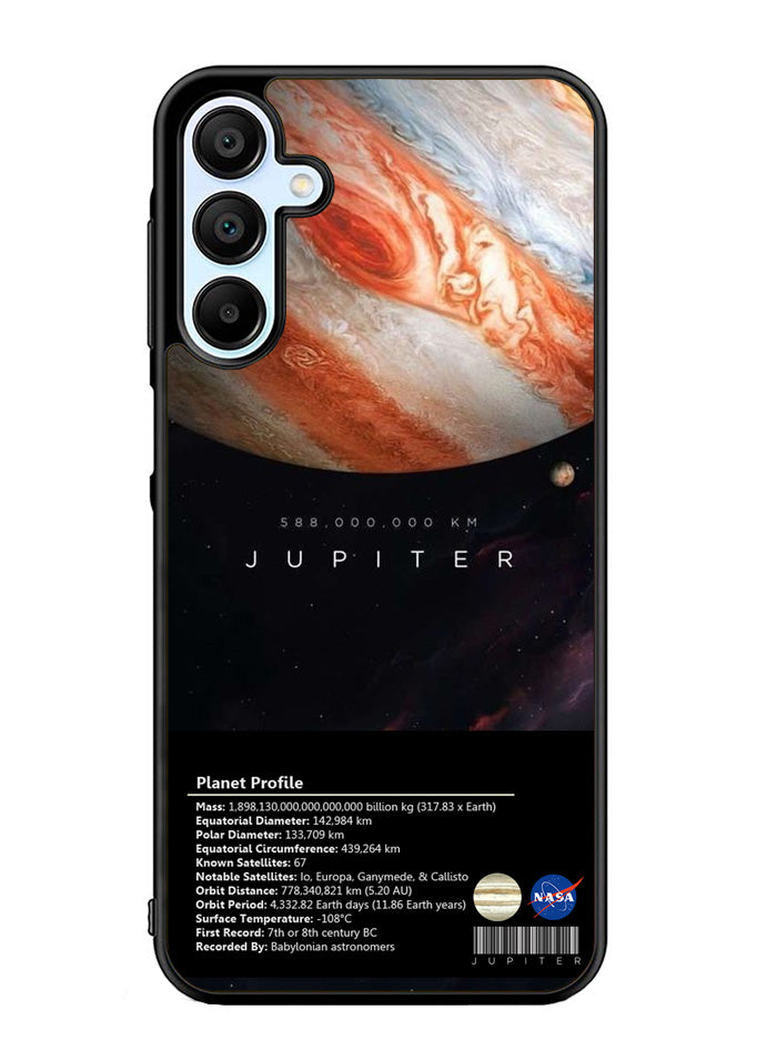 Space Facts Jupiter Samsung Galaxy A35 5G Case OV9686