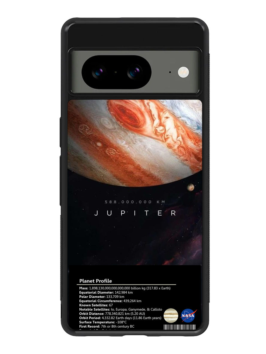 Space Facts Jupiter Google Pixel 8A Case QC9686