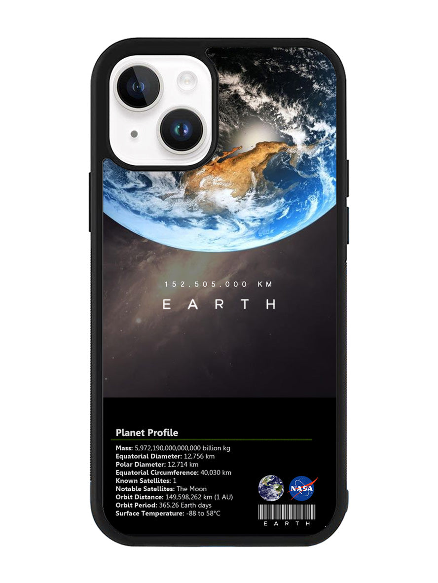 Space Facts Earth iPhone 14 Plus Case QC9685