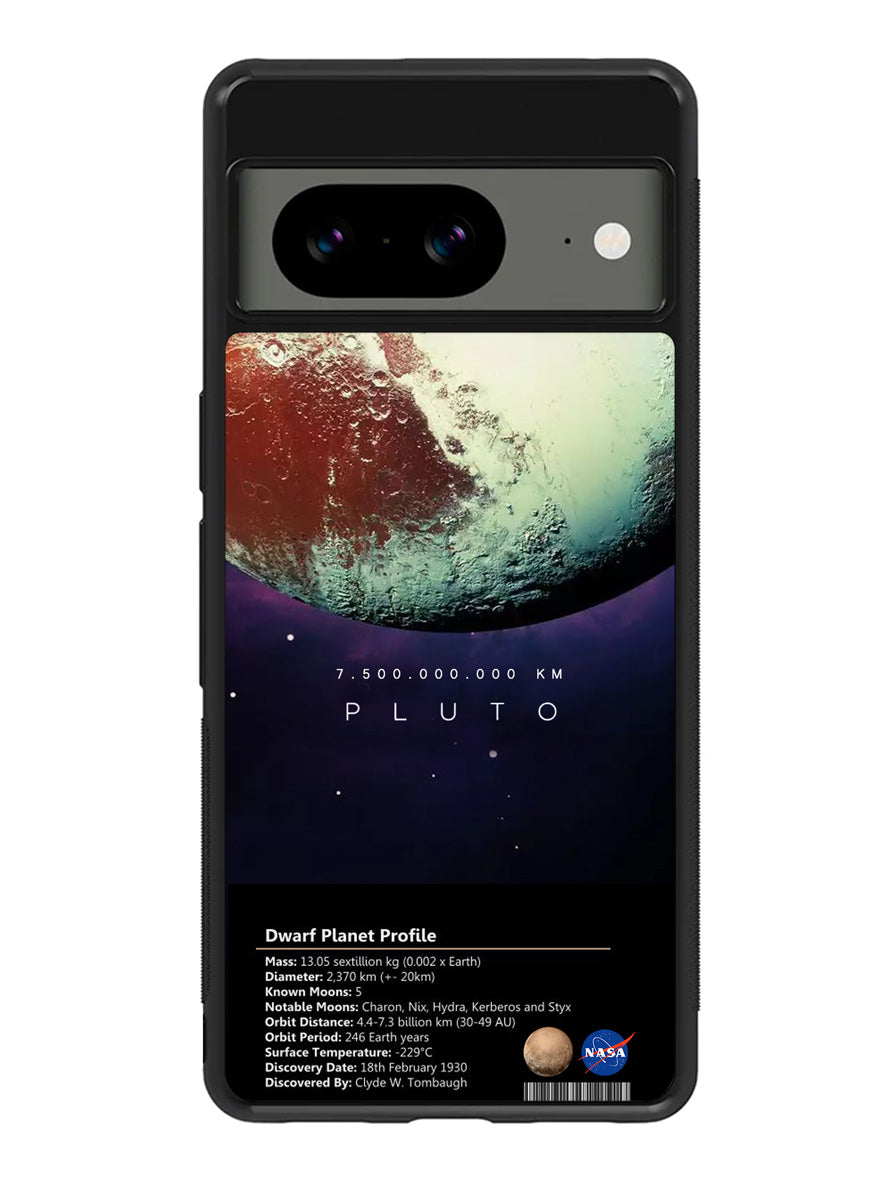 Space Facts Pluto Google Pixel 8A Case QC9687
