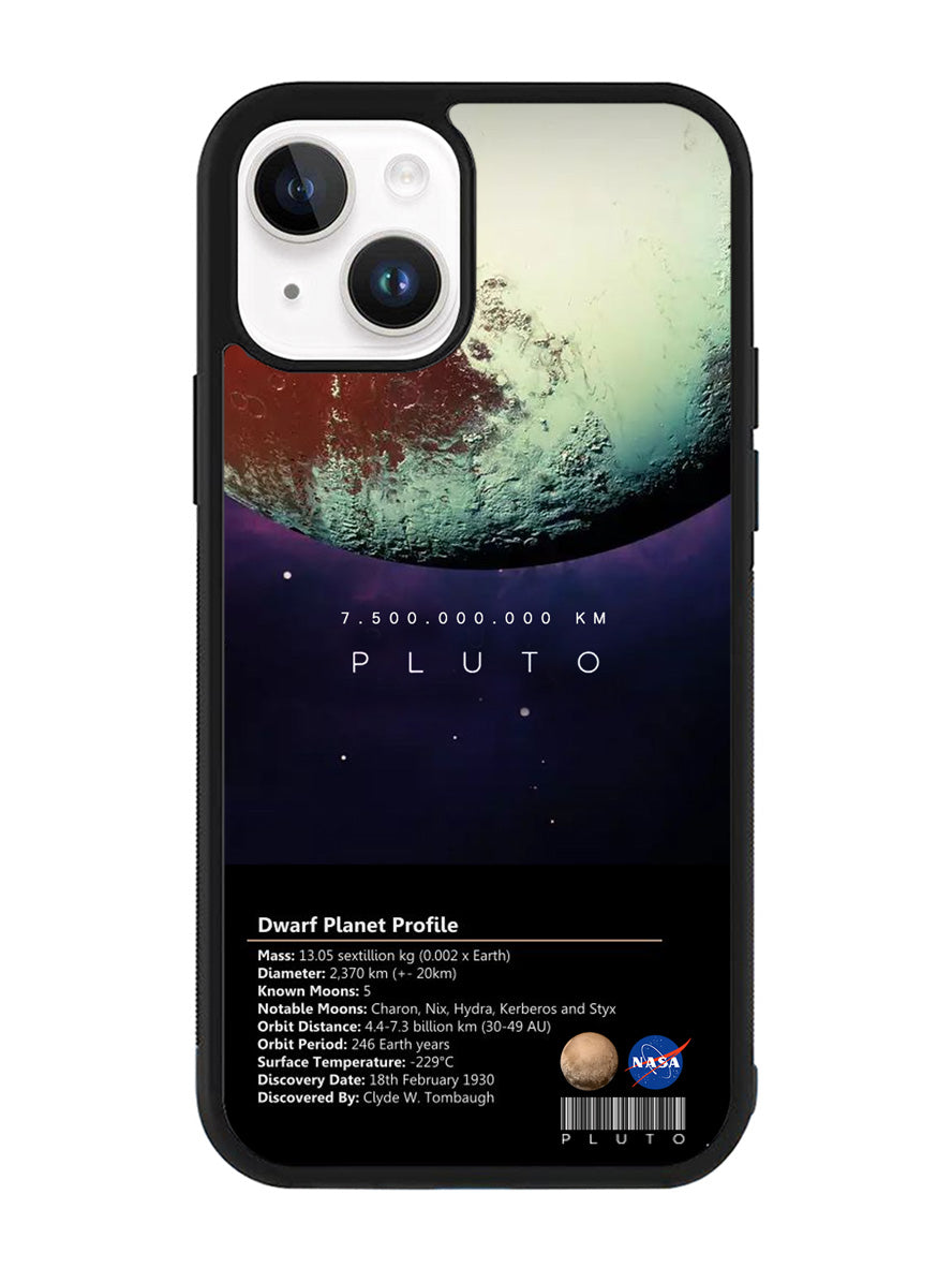 Space Facts Pluto iPhone 15 Plus Case OV9687