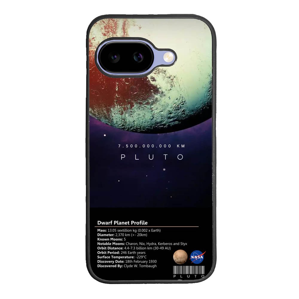 Space Facts Pluto Google Pixel 10A Case QC9687