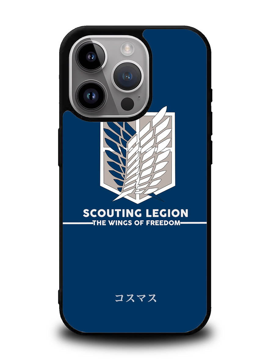 Attack On Titan Scouting iPhone 16 Pro Max Case QC9694