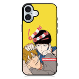 Reigen Arataka x Kageyama Shigeo iPhone 16 Plus Case QC9761
