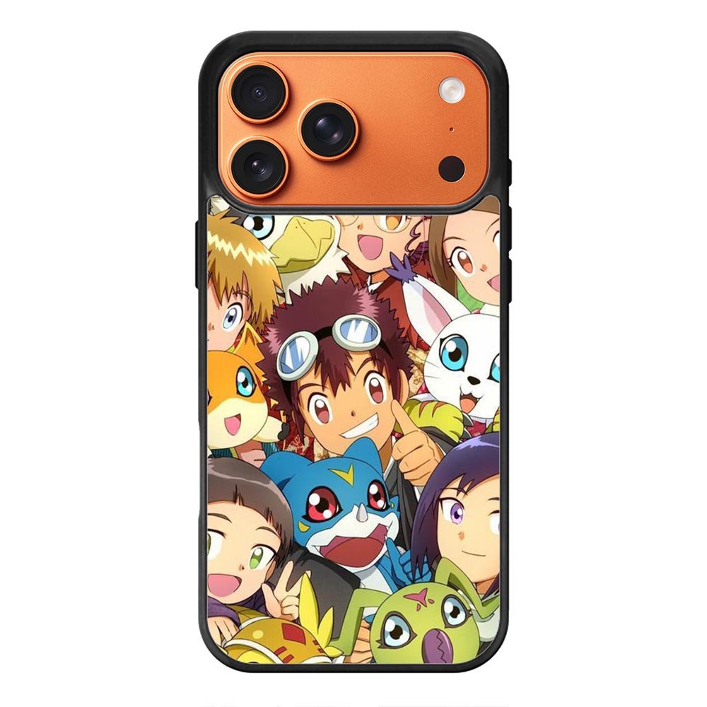 digimon iPhone 17 Pro Max Case OV9778