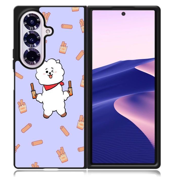 Rj BT21 Samsung Galaxy Z Fold 7 Case OV9719