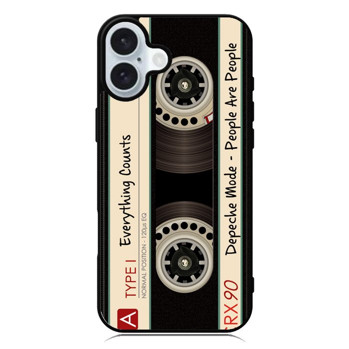 Retro Cassette iPhone 16 Plus Case QC9764