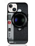 Black M9 Leica Camera iPhone 14 Plus Case