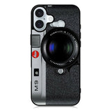 Black M9 Leica Camera iPhone 16 Plus Case