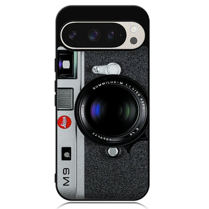 Black M9 Leica Camera Google Pixel 9 Pro XL Case