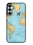 World Map Samsung Galaxy A35 5G Case OV9733