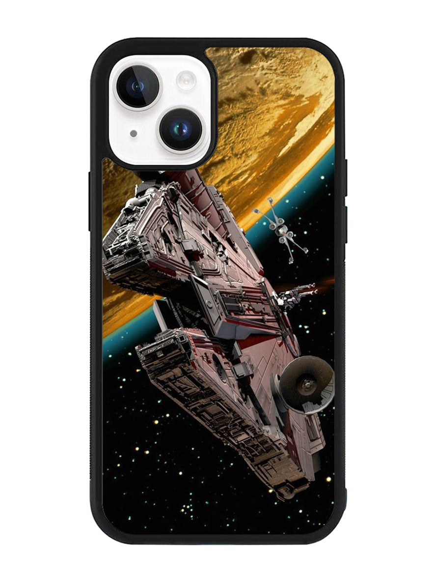 millennium falcon iPhone 15 Case OV9745