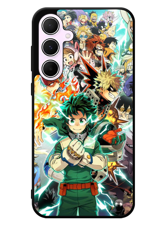 my hero academia Samsung Galaxy A55 5G Case