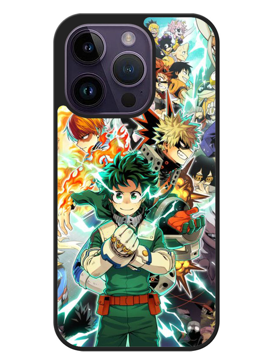 my hero academia iPhone 14 Pro Case