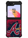 atlanta braves 4th Samsung Galaxy Z Flip 5 5G 2023 Case