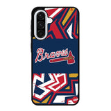 atlanta braves Samsung Galaxy A36 5G Case OV9651