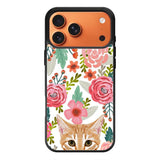 Cat flowers iPhone 17 Pro Case OV9775