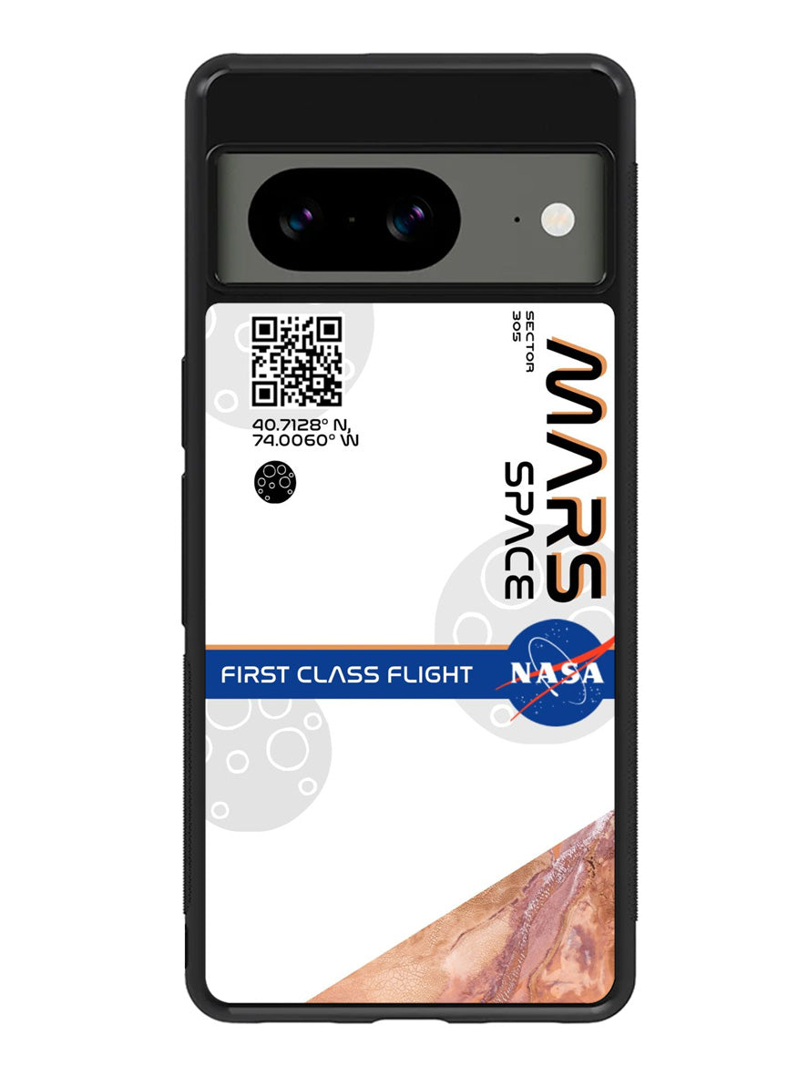 Nasa Mars flight ticket Google Pixel 8A Case QC9665
