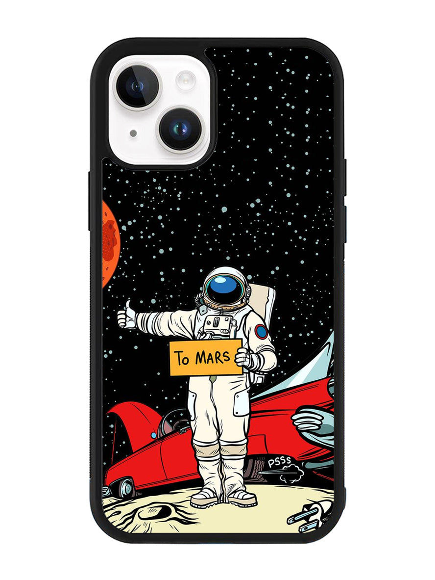 astronaut to mars iPhone 15 Case OV9664