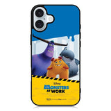 monsters at work iPhone 16 Plus Case QC9643