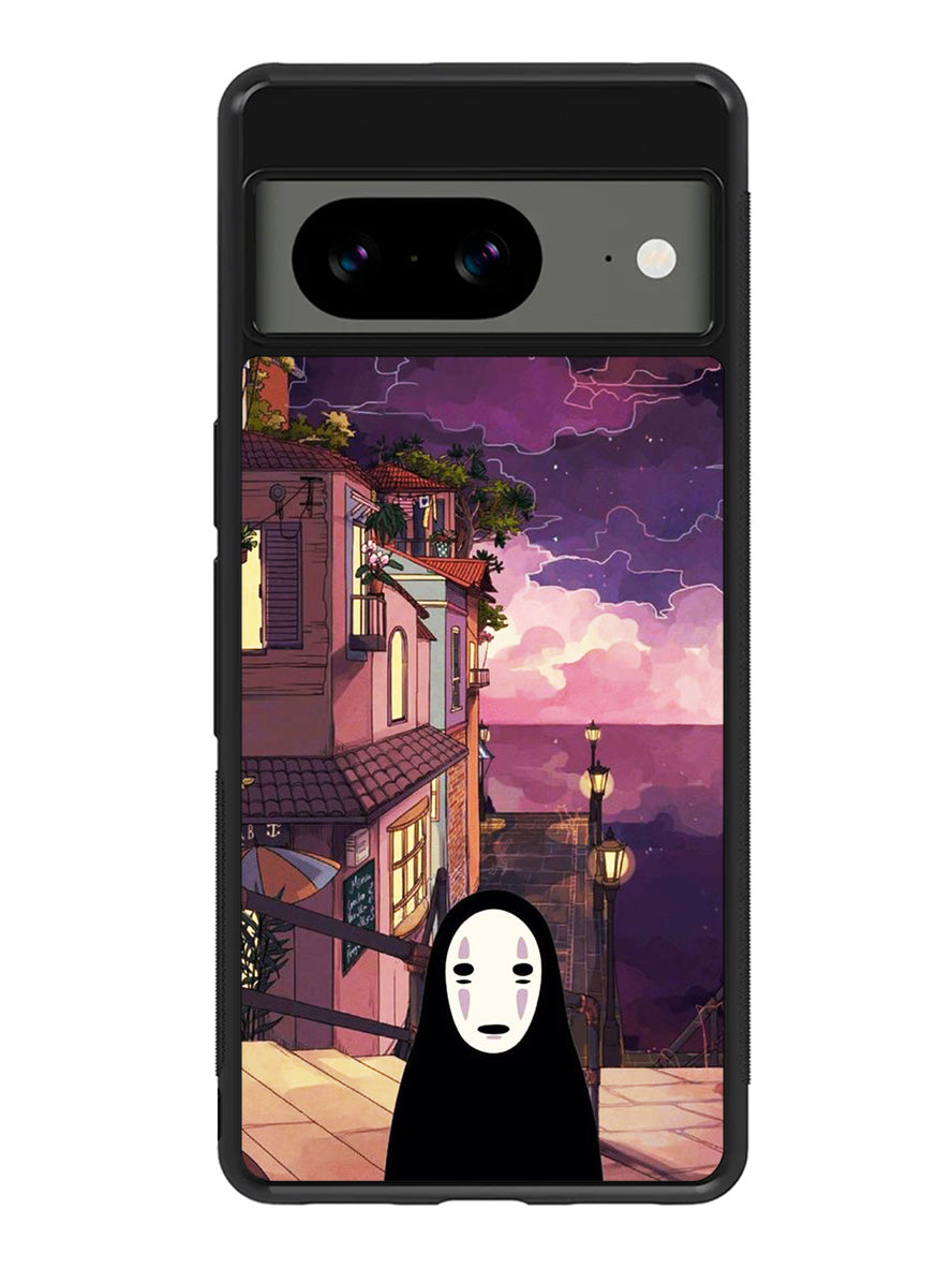 studio ghibli no face mask Google Pixel 8 Case QC8692