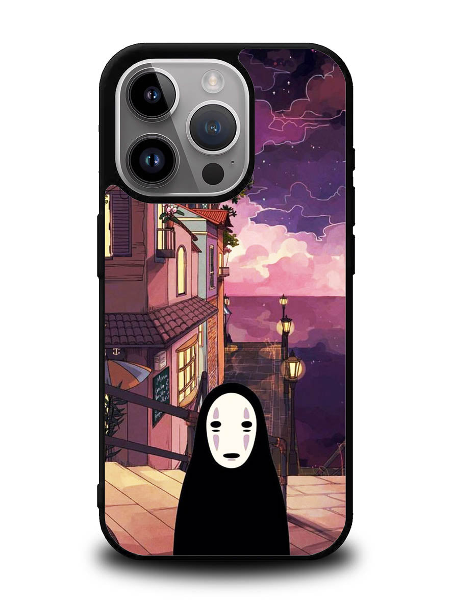 studio ghibli no face mask iPhone 14 Pro Max Case QC8692
