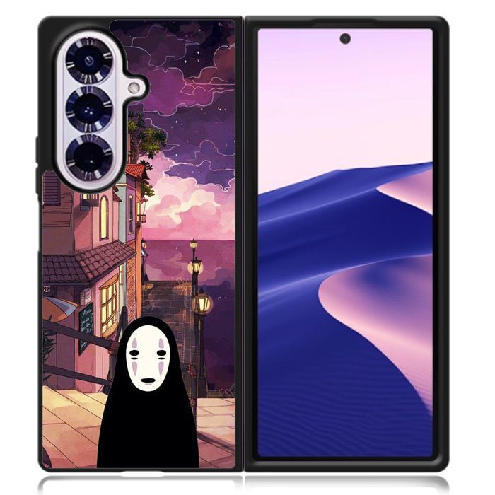 studio ghibli no face mask Samsung Galaxy Z Fold 7 Case OV8692