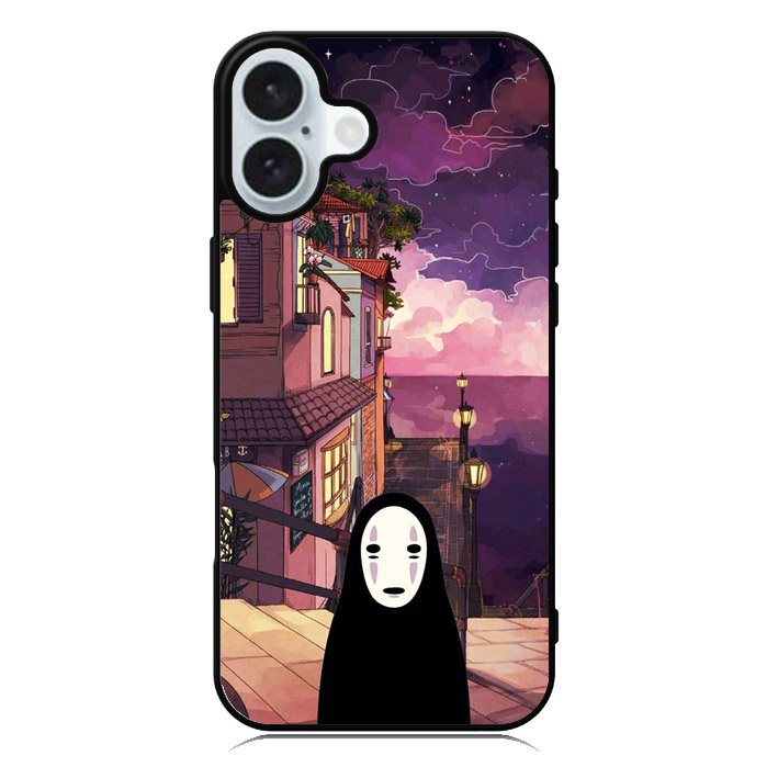 studio ghibli no face mask iPhone 16 Plus Case QC8692