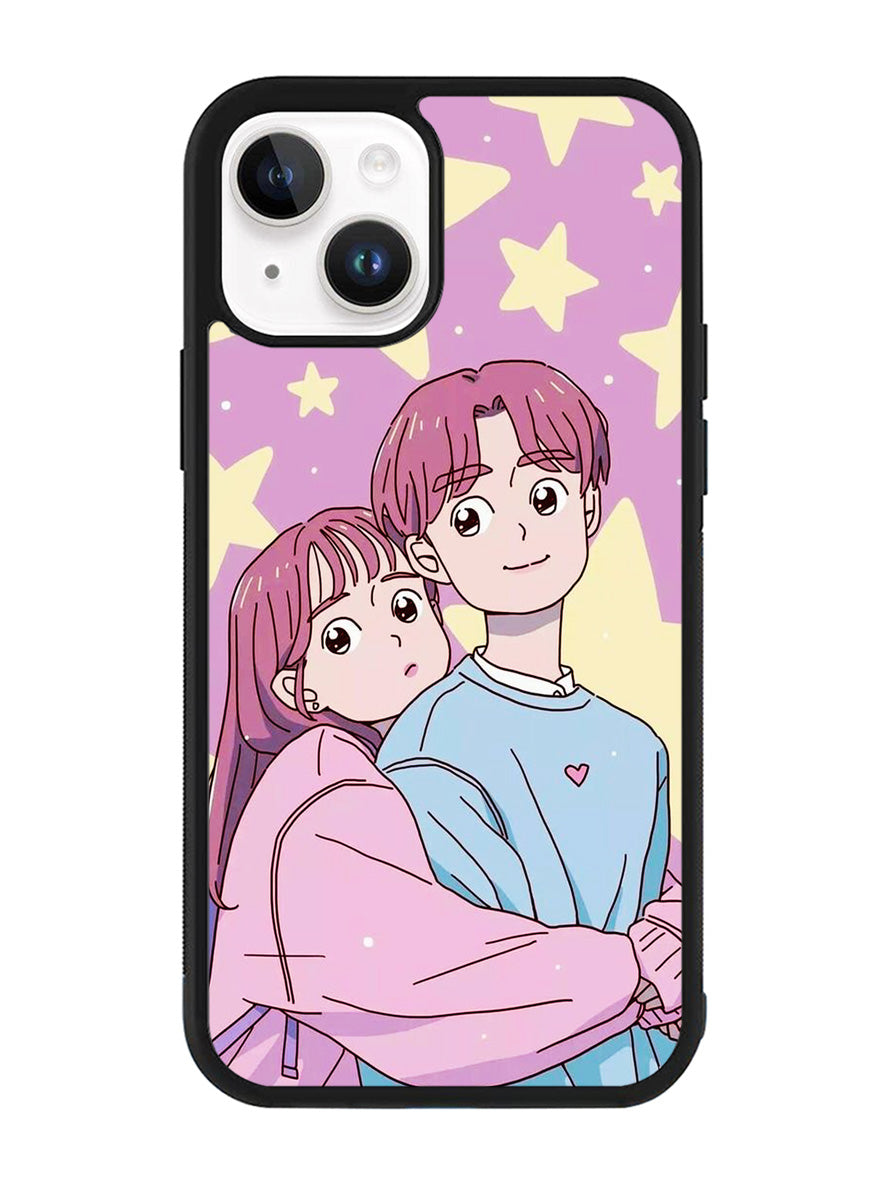 love in draw iPhone 15 Plus Case OV8697