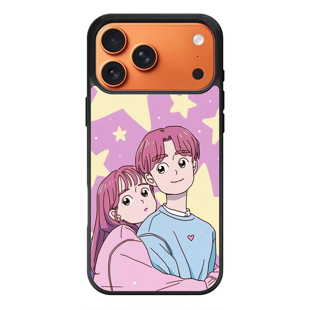 love in draw iPhone 17 Pro Case QC8697