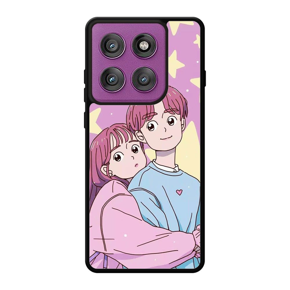 love in draw Motorola Moto Edge 60 Pro Case QC8697