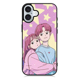 love in draw iPhone 16 Plus Case QC8697
