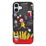 mcd art iPhone 16 Plus Case QC8689