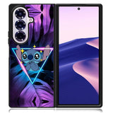 Best Dark Blue Stitch Samsung Galaxy Z Fold 7 Case OV8755