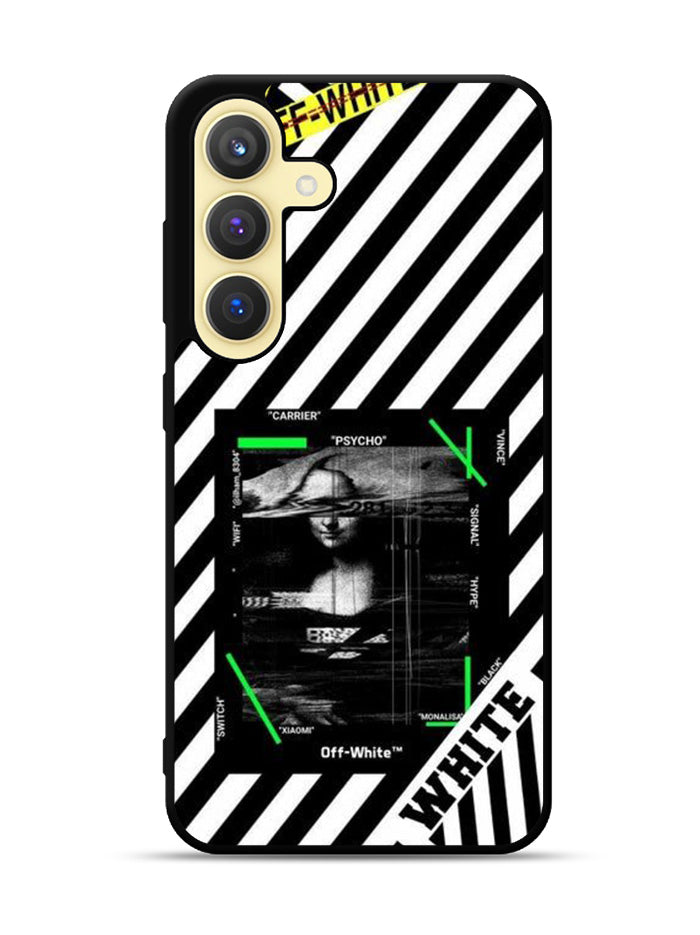 Black and white Samsung Galaxy S23 5G Case QC8752