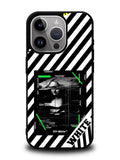 Black and white iPhone 16 Pro Max Case OV8752
