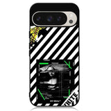 Black and white Google Pixel 9 | Pixel 9 Pro Case OV8752