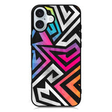 Abstract Art iPhone 16 Plus Case QC8745