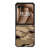Desert Camo Motorola Moto RAZR Plus 2025 Case OV8734