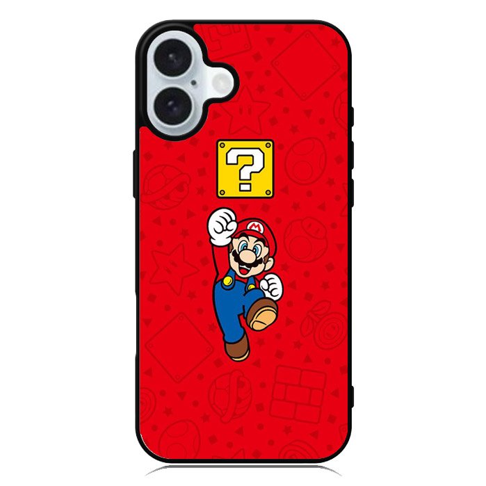 super mario 5th iPhone 16 Plus Case